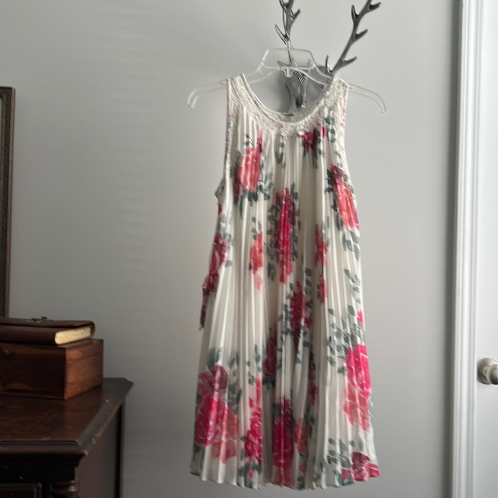Free People, delicate floral Mitty A-line dress.